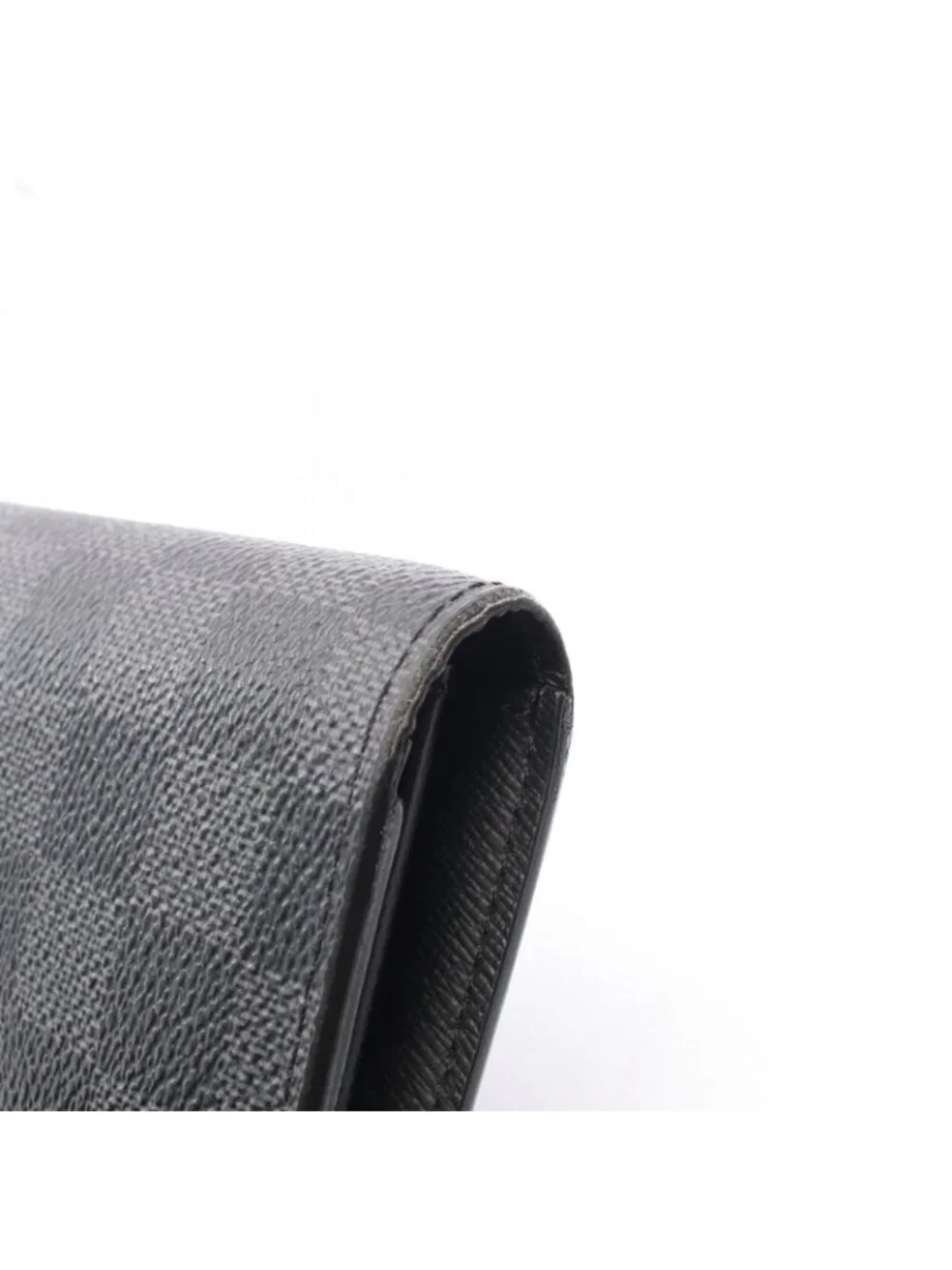 Louis Vuitton Bifold Wallet Portefeuille Brazza Damier Graphite Canvas